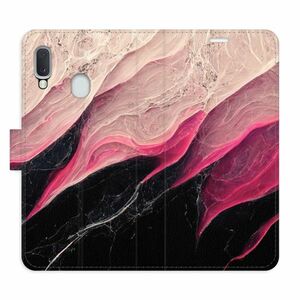 Flipové pouzdro iSaprio - BlackPink Marble - Samsung Galaxy A20e obraz