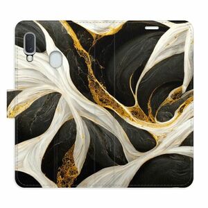 Flipové pouzdro iSaprio - BlackGold Marble - Samsung Galaxy A20e obraz