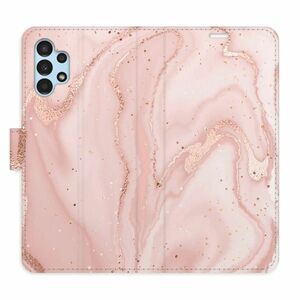 Flipové pouzdro iSaprio - RoseGold Marble - Samsung Galaxy A13 / A13 5G obraz