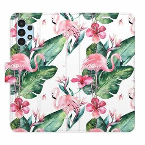 Flipové pouzdro iSaprio - Flamingos Pattern - Samsung Galaxy A13 / A13 5G obraz