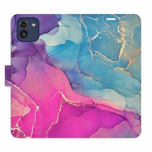 Flipové pouzdro iSaprio - Colour Marble 02 - Samsung Galaxy A03 obraz