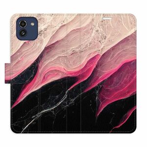 Flipové pouzdro iSaprio - BlackPink Marble - Samsung Galaxy A03 obraz