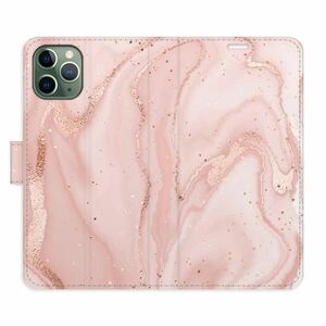 Flipové pouzdro iSaprio - RoseGold Marble - iPhone 11 Pro obraz