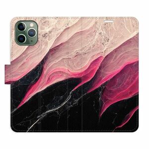 Flipové pouzdro iSaprio - BlackPink Marble - iPhone 11 Pro obraz