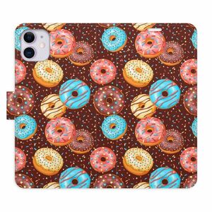 Flipové pouzdro iSaprio - Donuts Pattern - iPhone 11 obraz