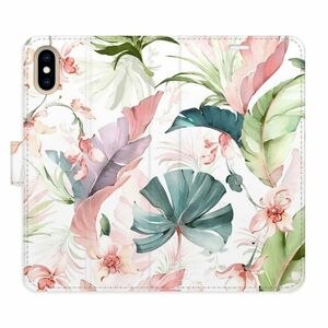 Flipové pouzdro iSaprio - Flower Pattern 07 - iPhone X/XS obraz