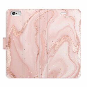 Flipové pouzdro iSaprio - RoseGold Marble - iPhone 6/6S obraz