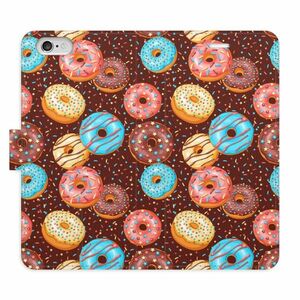 Flipové pouzdro iSaprio - Donuts Pattern - iPhone 6/6S obraz