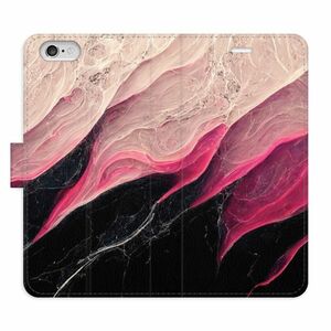 Flipové pouzdro iSaprio - BlackPink Marble - iPhone 6/6S obraz