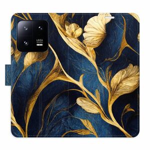 Flipové pouzdro iSaprio - GoldBlue - Xiaomi 13 Pro obraz