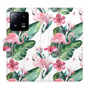 Flipové pouzdro iSaprio - Flamingos Pattern - Xiaomi 13 Pro obraz