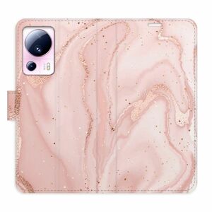 Flipové pouzdro iSaprio - RoseGold Marble - Xiaomi 13 Lite obraz