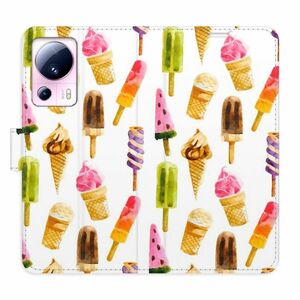 Flipové pouzdro iSaprio - Ice Cream Pattern - Xiaomi 13 Lite obraz