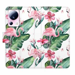 Flipové pouzdro iSaprio - Flamingos Pattern - Xiaomi 13 Lite obraz