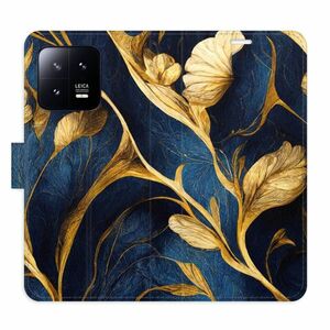 Flipové pouzdro iSaprio - GoldBlue - Xiaomi 13 obraz