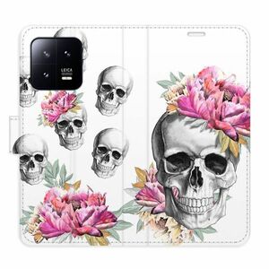 Flipové pouzdro iSaprio - Crazy Skull - Xiaomi 13 obraz