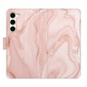 Flipové pouzdro iSaprio - RoseGold Marble - Samsung Galaxy S23+ 5G obraz