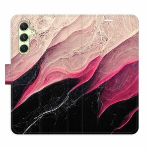 Flipové pouzdro iSaprio - BlackPink Marble - Samsung Galaxy A54 5G obraz