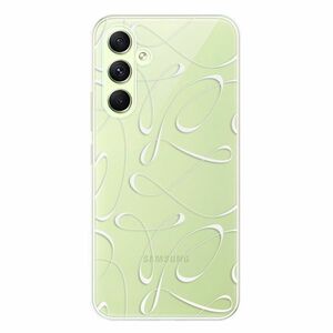 Odolné silikonové pouzdro iSaprio - Fancy - white - Samsung Galaxy A54 5G obraz