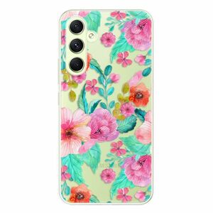 Odolné silikonové pouzdro iSaprio - Flower Pattern 01 - Samsung Galaxy A54 5G obraz