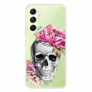 Odolné silikonové pouzdro iSaprio - Pretty Skull - Samsung Galaxy A54 5G obraz