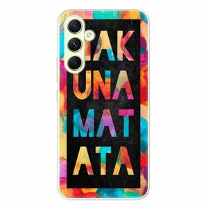 Odolné silikonové pouzdro iSaprio - Hakuna Matata 01 - Samsung Galaxy A54 5G obraz