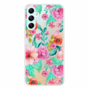 Odolné silikonové pouzdro iSaprio - Flower Pattern 01 - Samsung Galaxy A34 5G obraz