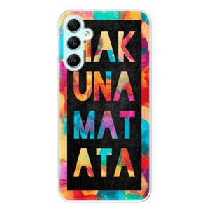 Odolné silikonové pouzdro iSaprio - Hakuna Matata 01 - Samsung Galaxy A34 5G obraz