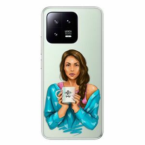 Odolné silikonové pouzdro iSaprio - Coffe Now - Brunette - Xiaomi 13 obraz