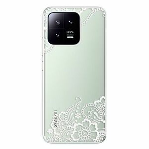 Odolné silikonové pouzdro iSaprio - White Lace 02 - Xiaomi 13 obraz