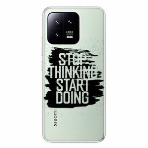 Odolné silikonové pouzdro iSaprio - Start Doing - black - Xiaomi 13 obraz