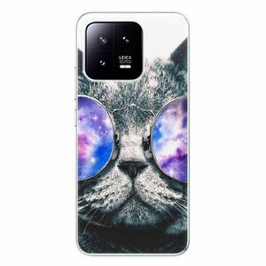 Odolné silikonové pouzdro iSaprio - Galaxy Cat - Xiaomi 13 obraz