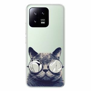 Odolné silikonové pouzdro iSaprio - Crazy Cat 01 - Xiaomi 13 obraz