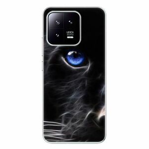 Odolné silikonové pouzdro iSaprio - Black Puma - Xiaomi 13 obraz