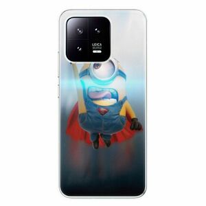 Odolné silikonové pouzdro iSaprio - Mimons Superman 02 - Xiaomi 13 obraz