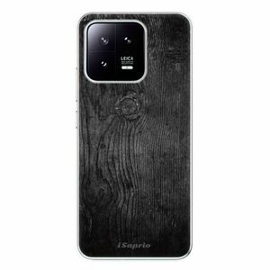 Odolné silikonové pouzdro iSaprio - Black Wood 13 - Xiaomi 13 obraz