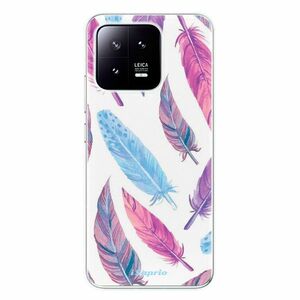 Odolné silikonové pouzdro iSaprio - Feather Pattern 10 - Xiaomi 13 obraz