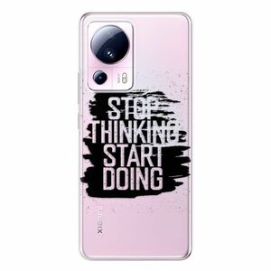 Odolné silikonové pouzdro iSaprio - Start Doing - black - Xiaomi 13 Lite obraz