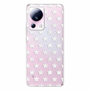 Odolné silikonové pouzdro iSaprio - Stars Pattern - white - Xiaomi 13 Lite obraz