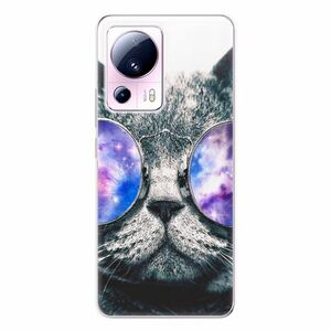 Odolné silikonové pouzdro iSaprio - Galaxy Cat - Xiaomi 13 Lite obraz