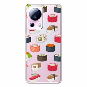 Odolné silikonové pouzdro iSaprio - Sushi Pattern - Xiaomi 13 Lite obraz