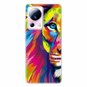 Odolné silikonové pouzdro iSaprio - Rainbow Lion - Xiaomi 13 Lite obraz