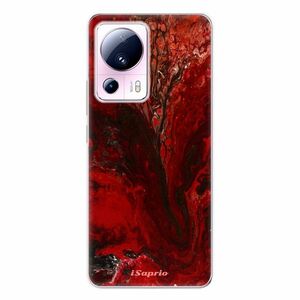 Odolné silikonové pouzdro iSaprio - RedMarble 17 - Xiaomi 13 Lite obraz