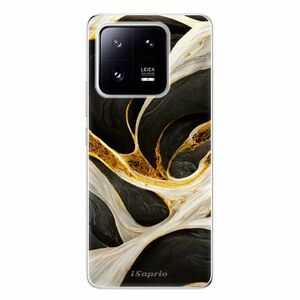 Odolné silikonové pouzdro iSaprio - Black and Gold - Xiaomi 13 Pro obraz