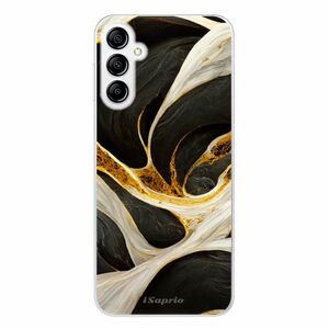 Odolné silikonové pouzdro iSaprio - Black and Gold - Samsung Galaxy A14 / A14 5G obraz