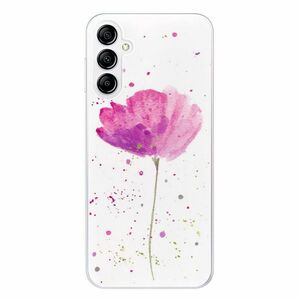 Odolné silikonové pouzdro iSaprio - Poppies - Samsung Galaxy A14 / A14 5G obraz