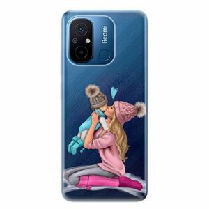 Odolné silikonové pouzdro iSaprio - Kissing Mom - Blond and Boy - Xiaomi Redmi 12C obraz