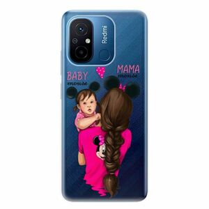 Odolné silikonové pouzdro iSaprio - Mama Mouse Brunette and Girl - Xiaomi Redmi 12C obraz