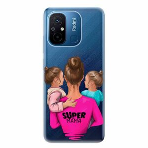 Odolné silikonové pouzdro iSaprio - Super Mama - Two Girls - Xiaomi Redmi 12C obraz