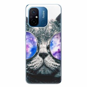 Odolné silikonové pouzdro iSaprio - Galaxy Cat - Xiaomi Redmi 12C obraz